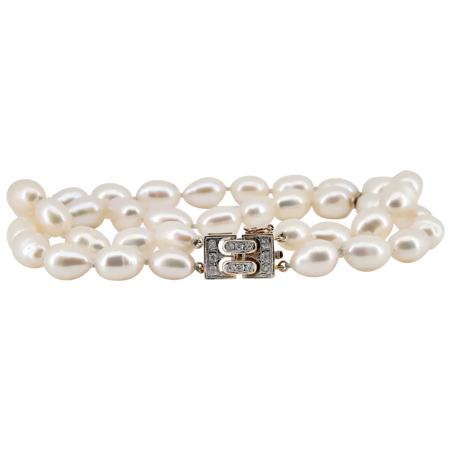 MIKIMOTO Double Strand Pearl Bracelet - The Purse Ladies