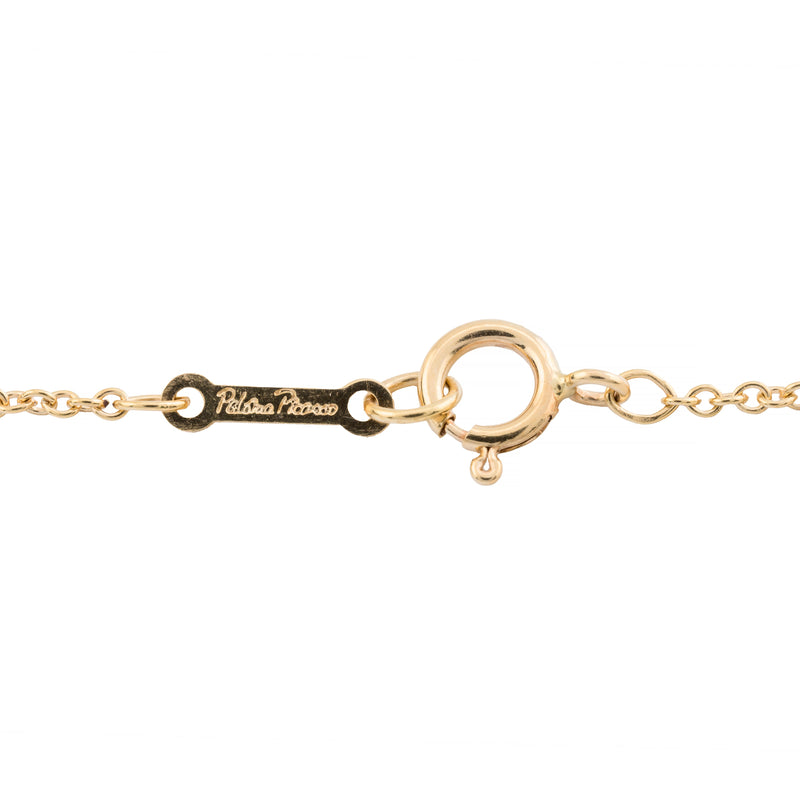 Tiffany and Co. Paloma Picasso Graffiti X Necklace in 18K Yellow Gold