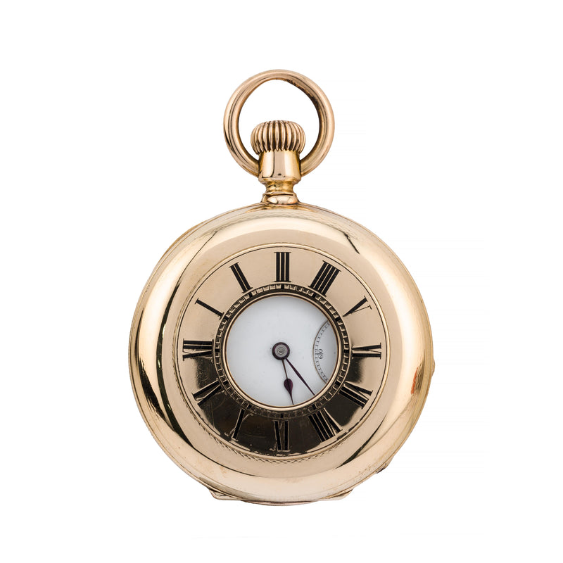 Patek Philippe Demi Hunter Pocket Watch in 18 Karat Yellow Gold